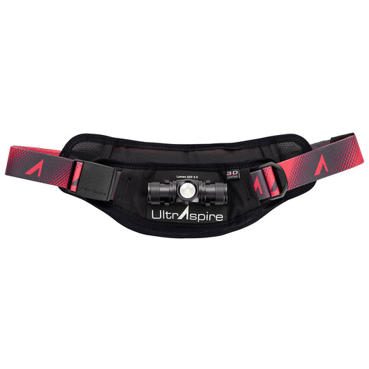 UltrAspire Waist Light - Lumen 600 5.0, Black/Red