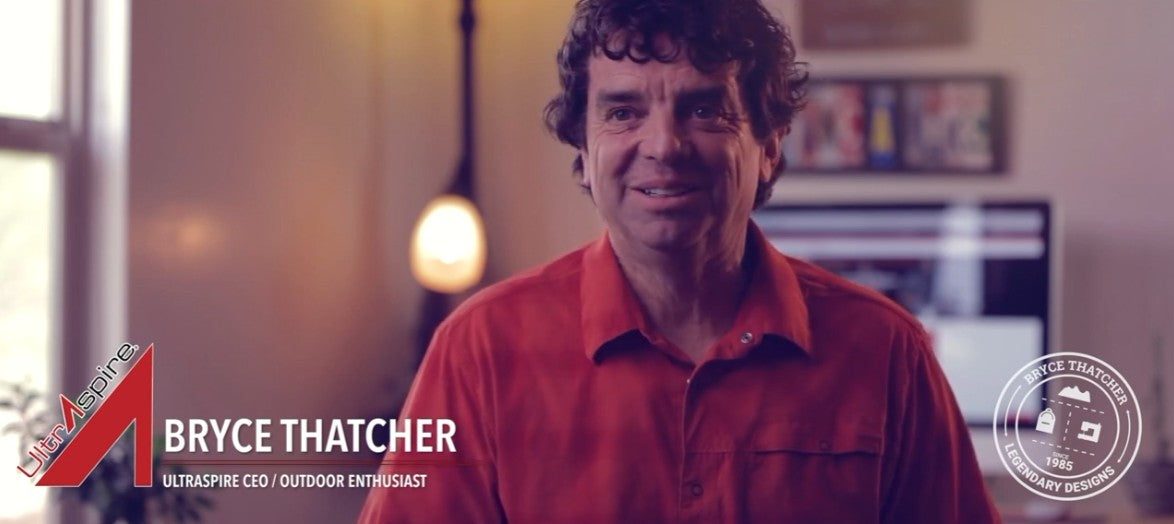 Load video: How did a young man change hydration and running forever?UltrAspire CEO Bryce Thatcher describes the early days of running, hydration, and his career.